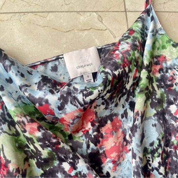 Cinq a Sept multicolored jumpsuit - Picture 3 of 8